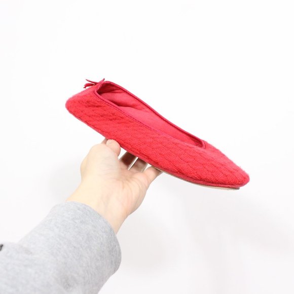 *Patricia Green Red  Wool Slippers - Picture 2 of 6